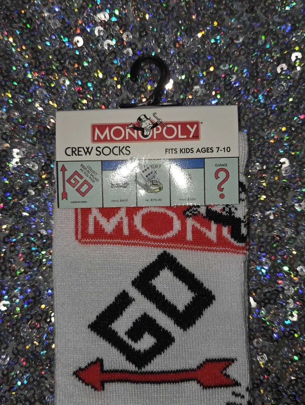 NWT Licensed Kids Crew Socks